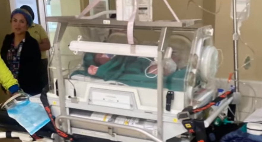 Μωρό – γίγας επτά κιλών γεννήθηκε στη Χιλή – Νοσηλεύεται στο νοσοκομείο
