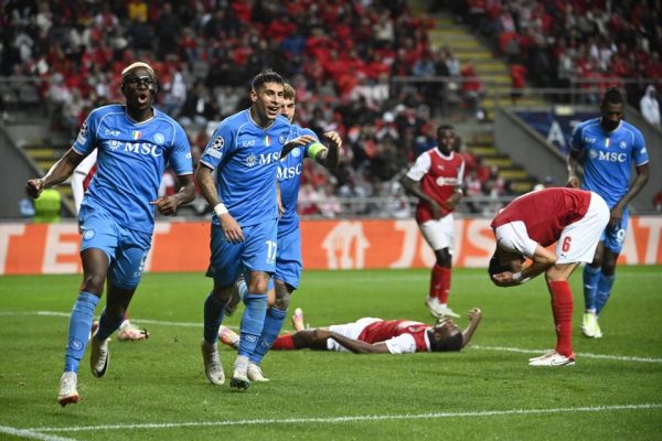 LIVE: Νάπολι-Μπράγκα