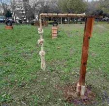 Το πρώτο πάρκο σκύλων με ανακυκλώσιμα υλικά στον Δήμο Καλαμαριάς