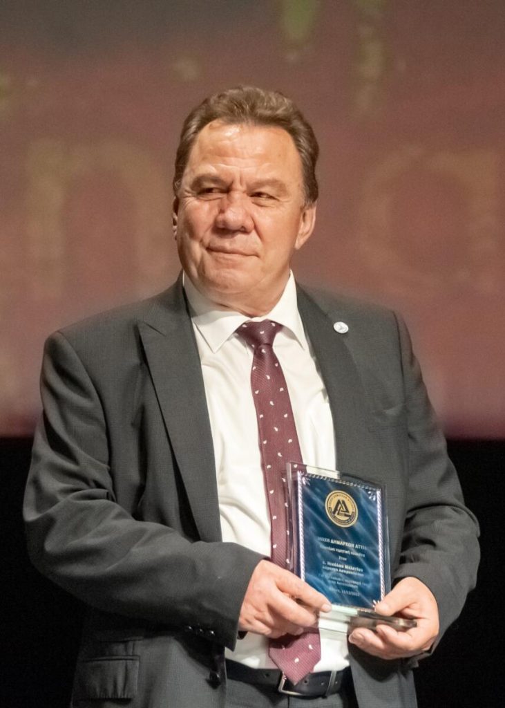 Ο Δήμαρχος Ασπροπύργου Νικόλαος Μελετίου τιμήθηκε στα 10α Βραβεία Αυτοδιοίκησης