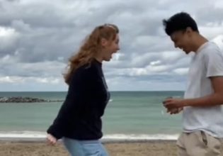 Η αντίδρασή της στην πρόταση γάμου τρέλανε το ίντερνετ