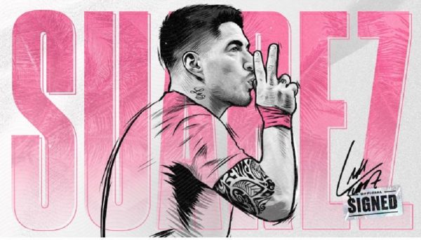 Στην Ίντερ Μαϊάμι ο Σουάρες – Ξανασμίγει με τον Μέσι (pic)