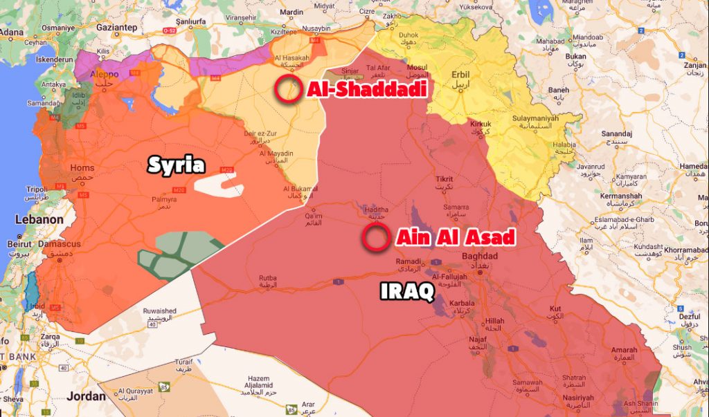 Συρία – Ιράκ: Αλλες 2 επιθέσεις με drone και ρουκέτες κατά στρατιωτικών εγκαταστάσεων των ΗΠΑ