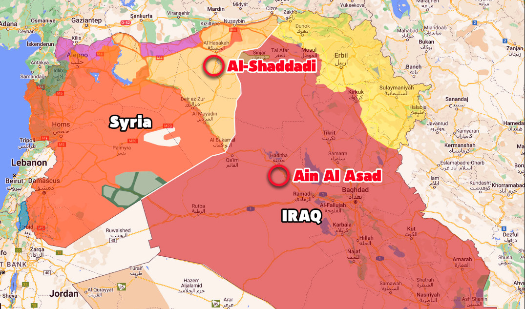 Συρία - Ιράκ: Αλλες 2 επιθέσεις με drone και ρουκέτες κατά στρατιωτικών εγκαταστάσεων των ΗΠΑ