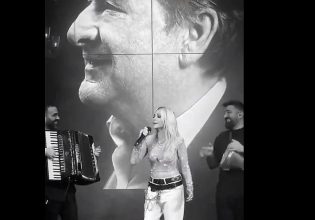 Η αφιέρωση της Άννας Βίσση στον Βασίλη Καρρά