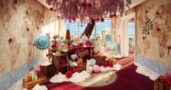 Η σουίτα με έμπνευση από την ταινία Willy Wonka