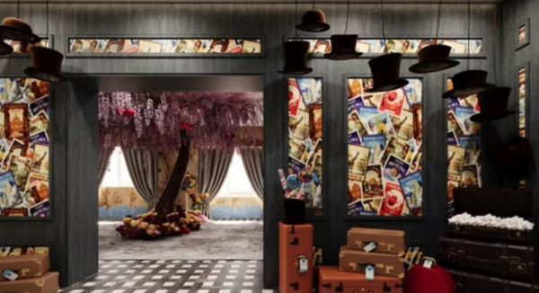 Σουίτα βγαλμένη από τον κόσμο του Willy Wonka