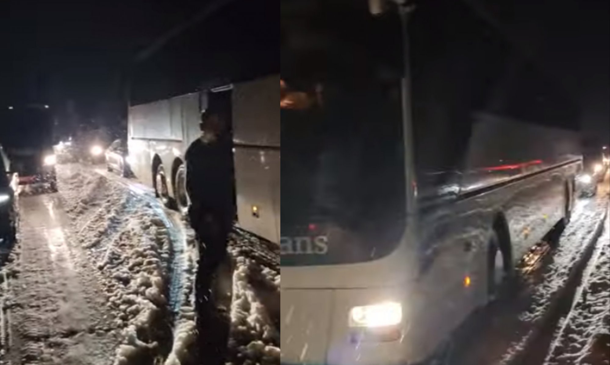 Τέλος η «Οδύσσεια» για τους Έλληνες στη Βιέννη - Απεγκλωβίστηκαν μετά από ώρες στα χιόνια