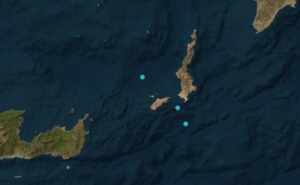 Κάσος: Διπλή σεισμική δόνηση με διαφορά ενός λεπτού