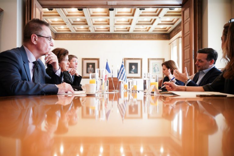 Συνάντηση Δημάρχου Αθηναίων με την Πρέσβη της Γαλλίας