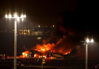 Ιαπωνία: Νεκροί οι πέντε επιβαίνοντες στο αεροσκάφος της ακτοφυλακής