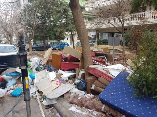 Σε εξέλιξη εφαρμογή σχεδίου έκτακτης ανάγκης για τα απορρίμματα στη Θεσσαλονίκη