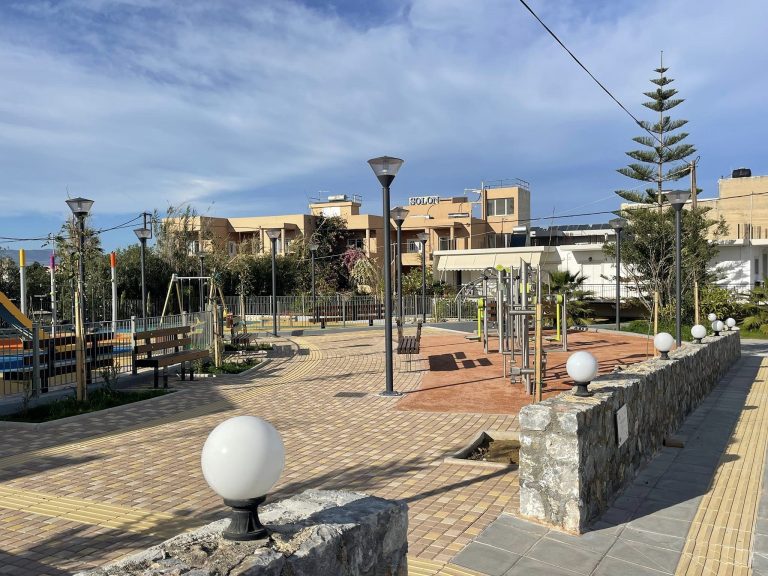 Έτοιμος ο νέος χώρος αναψυχής στην Κοινότητα Μάλεμε, στο Δήμο Πλατανιά