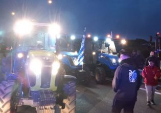 Χαλκιδική: Οι αγρότες έκλεισαν την Εθνική Οδό Θεσσαλονίκης-Μουδανιών – Την Πέμπτη κατεβαίνουν στην Agrotica