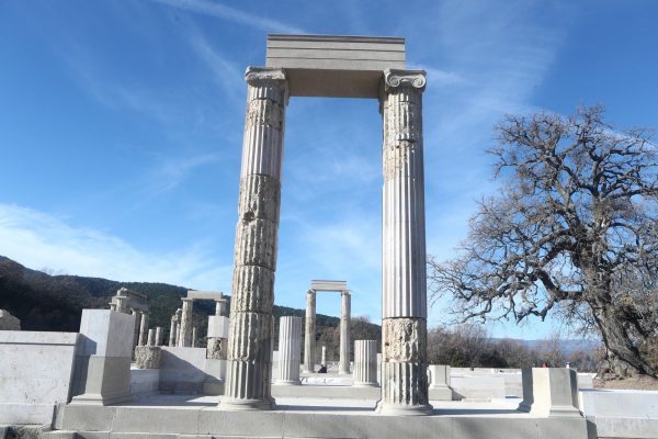 Εντυπωσιακές εικόνες από το αναστηλωμένο ανάκτορο του Φιλίππου Β’ στις Αιγές