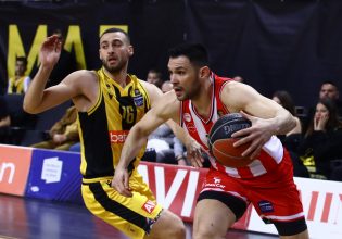 ΑΕΚ-Ολυμπιακός 80-92: Με την υπογραφή του Παπανικολάου!