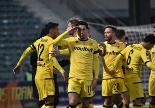 Νίκη Βόλου – Άρης 2-2: Σφράγισαν την πρόκριση στους «4» οι Θεσσαλονικείς