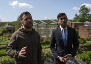 Στο Κίεβο ο Σούνακ – Υπέγραψε συμφωνία για την ασφάλεια με τον Ζελένσκι