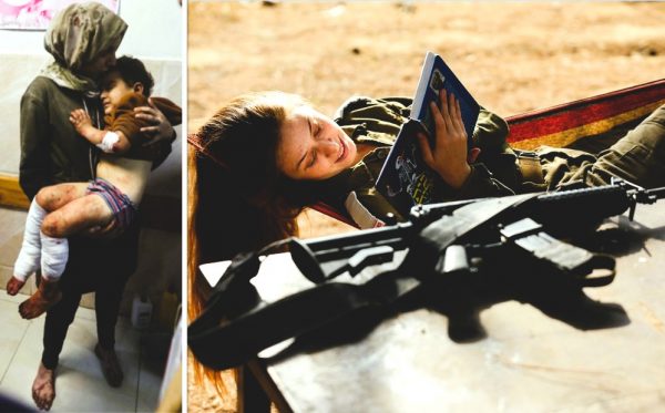 Γάζα: ένας πόλεμος, δύο όψεις