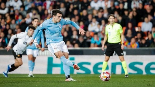 Φανταστικός Δουβίκας με δύο γκολ, στην πρόκριση της Θέλτα επί της Βαλένθια (3-1)