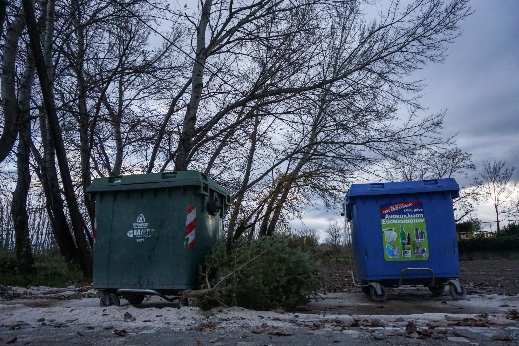 Θεσσαλονίκη: Έκκληση από τον δήμο να μην βγάζουν οι πολίτες τα σκουπίδια ενόψει κακοκαιρίας