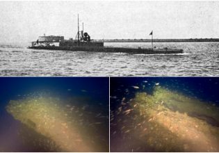 Δύτες βρήκαν «ατόφιο» Γαλλικό υποβρύχιο από τον Α’ ΠΠ στον Θερμαϊκό