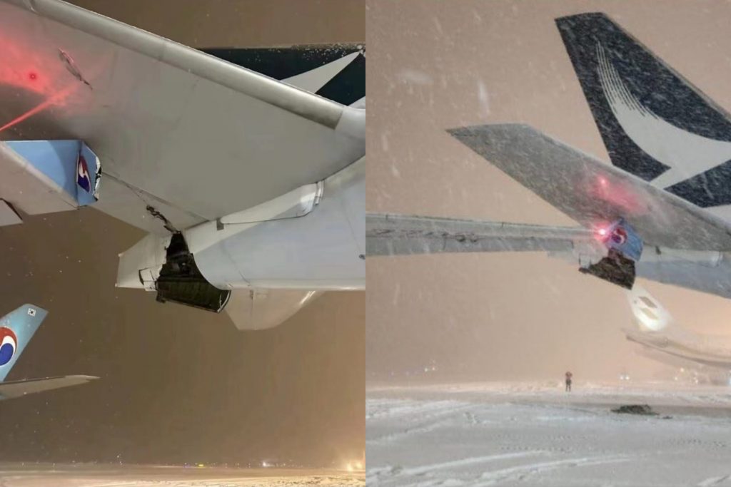 Ιαπωνία: Δύο αεροσκάφη συγκρούστηκαν στο αεροδρόμιο της νήσου Χοκάιντο
