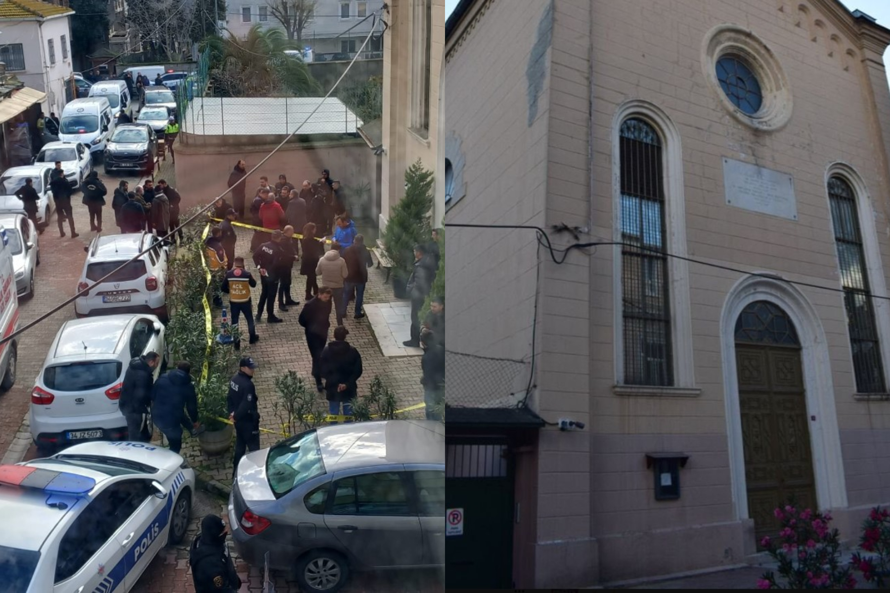 Κωνσταντινούπολη: Ένας νεκρός κατά τη διάρκεια πυροβολισμών σε καθολική εκκλησία