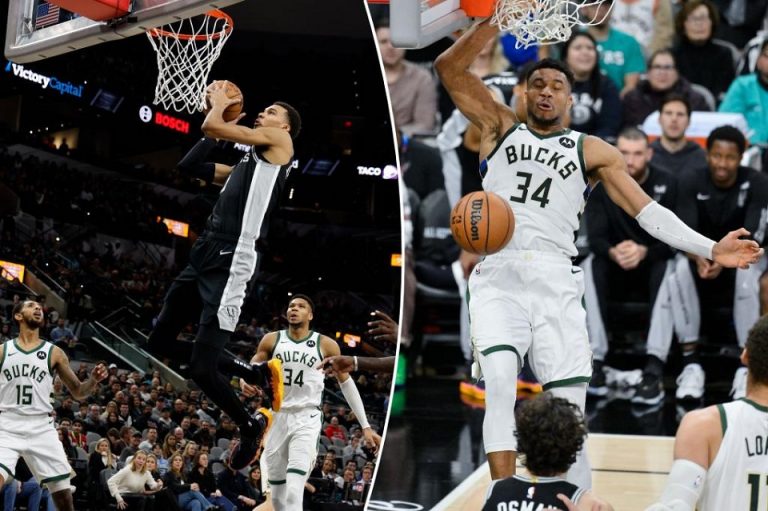 Σπερς – Μπακς 121-125: Η πρώτη συνάντηση Γουεμπανιάμα-Αντετοκούνμπο, βρήκε το Γιάννη νικητή