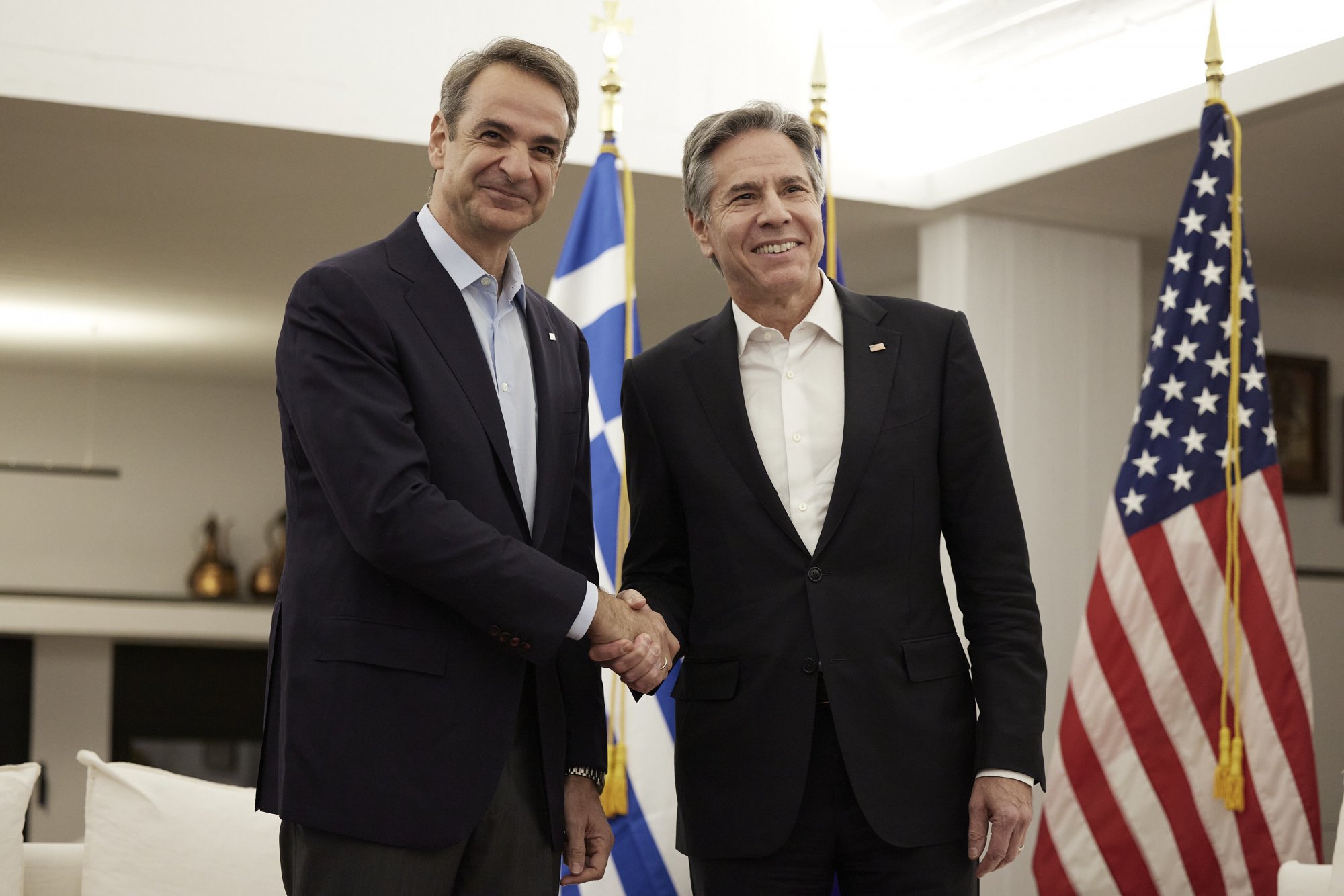 Μητσοτάκης: Η διμερής σχέση Ελλάδος - ΗΠΑ είναι στο καλύτερο επίπεδο