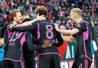 Έφυγε με το διπλό η Μπάγερν και μείωσε στον πόντο τη διαφορά από την κορυφή (2-3)