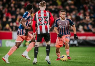 Το πάλεψε η Νότιγχαμ, πρώτη νίκη μετά από 1.5 μήνα για την Μπρέντφορντ (3-2)