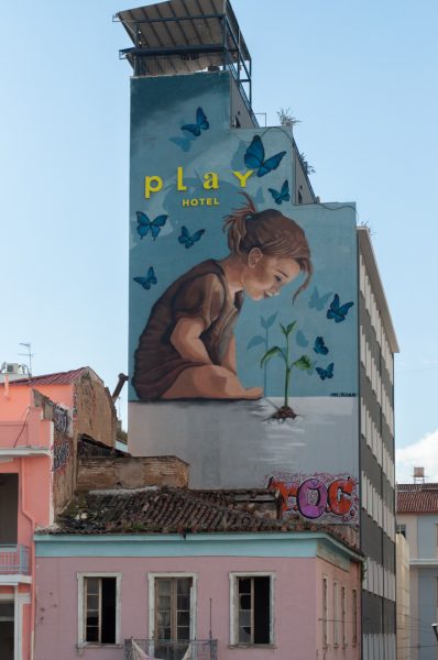 Graffiti in Athens | Image by Marina Koutsoumpa