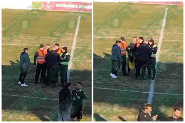 Xάος σε αγώνα στην Αλβανία: Διαιτητής δέχτηκε μπουνιά από στέλεχος ομάδας (pic)