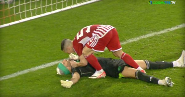 Η απίθανη στιγμή ανάμεσα σε Ποντένσε και Λοντίγκιν (vid)