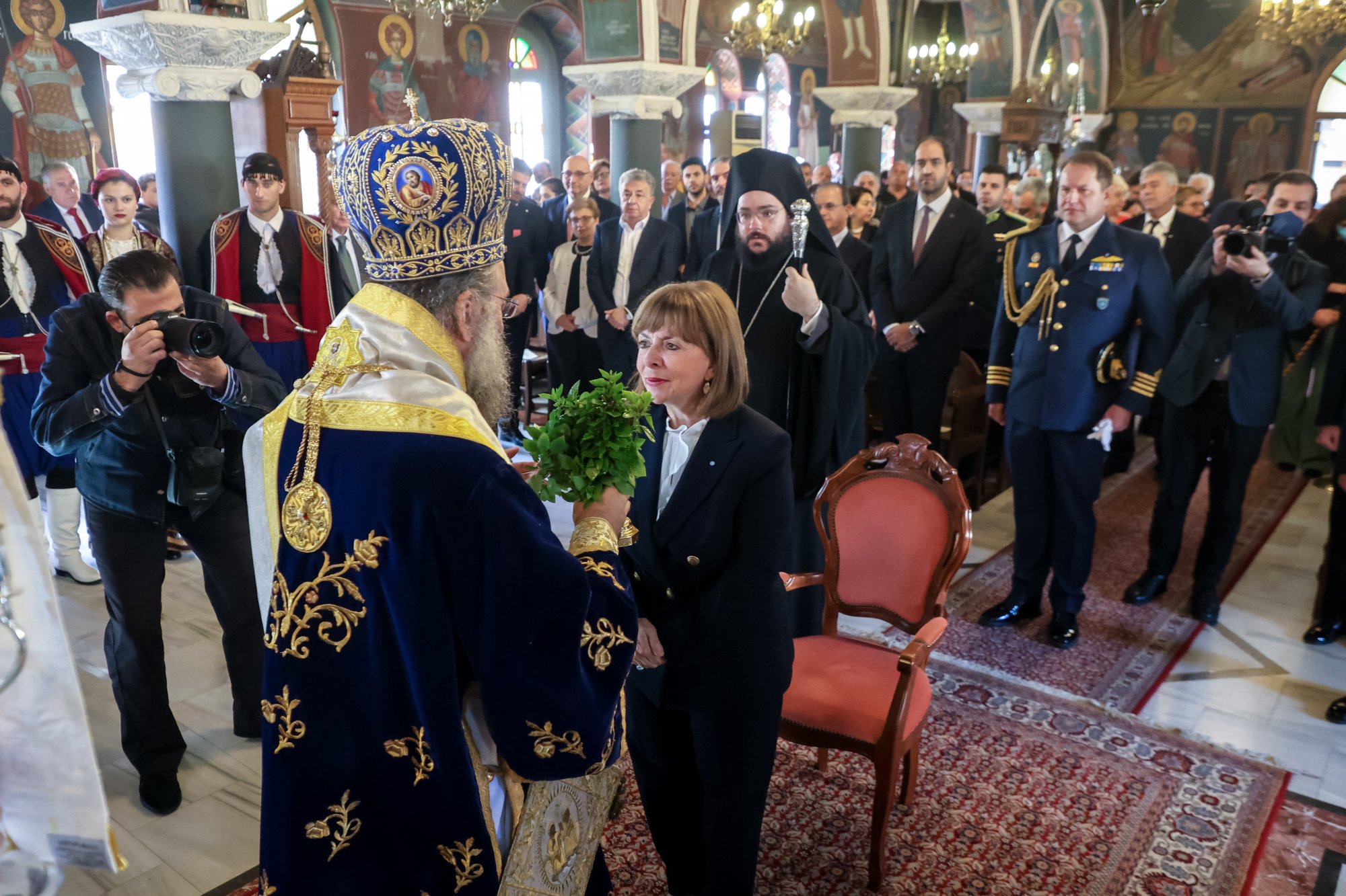 Πρόεδρος της Δημοκρατίας: Στο Ρέθυμνο για τον εορτασμό των Θεοφανίων - Δείτε φωτογραφίες