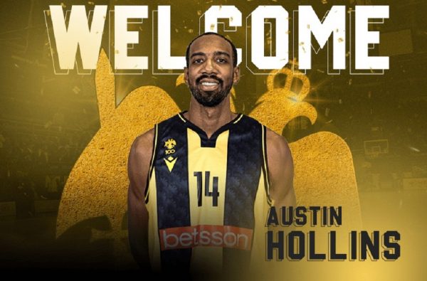 Ανακοίνωσε τον Όστιν Χόλινς η ΑΕΚ