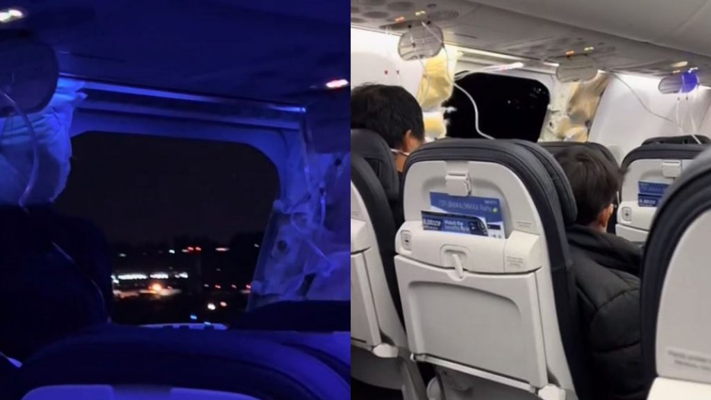 ΗΠΑ: TikToker κατέγραψε τον τρόμο στον αέρα – Η στιγμή που αεροσκάφος προσγειώνεται με σπασμένο παράθυρο