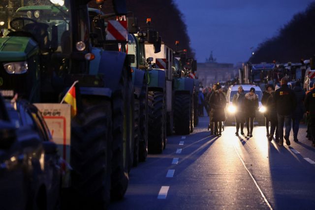 Γερμανία: Κορυφώνονται οι αγροτικές κινητοποιήσεις με το μεγάλο συλλαλητήριο στο Βερολίνο