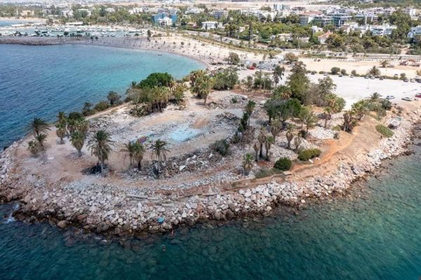 Ανάπλαση στη μικρή Χερσόνησο της Γλυφάδας