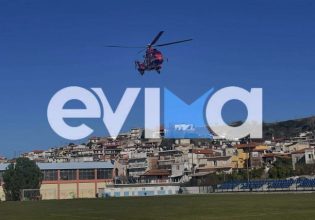 Εύβοια: Αεροδιακομιδή για υλοτόμο που τραυματίστηκε σοβαρά όταν τον καταπλάκωσε δέντρο