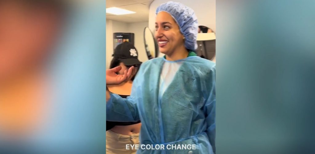 Viral: Άλλαξε μόνιμα το χρώμα των ματιών της χωρίς φακούς επαφής