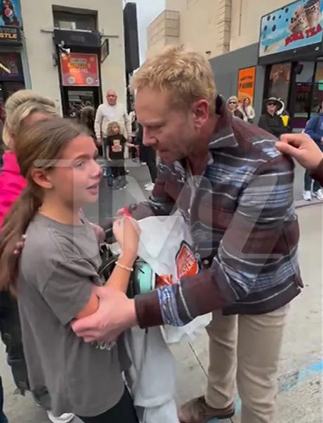 Ο Ian Ziering με την κόρη του