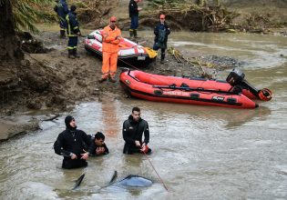 Ηλεία: Μειώνονται οι ελπίδες για τον αγνοούμενο – Η μάχη του ζευγαριού με τα ορμητικά νερά