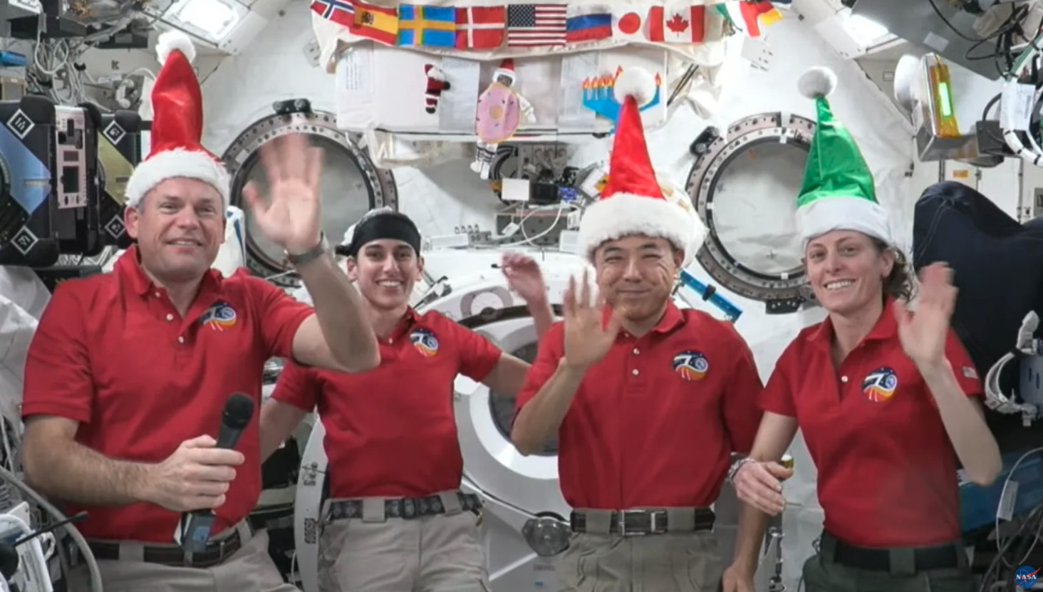 NASA: Οι ευχές για το 2024 από το πλήρωμα του Διεθνούς Διαστημικού Σταθμού
