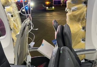 Σταματούν τις πτήσεις 171 αεροπλάνα Boeing 737 Max 9 μετά το σπασμένο παράθυρο σε πτήση της Alaska Airlines