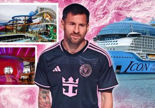 Ο Λιονέλ Μέσι «βάφτισε» το μεγαλύτερο κρουαζιερόπλοιο στον κόσμο (pics+vid)