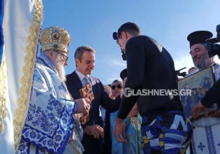 Μητσοτάκης: Στα Χανιά για τον εορτασμό των Θεοφανίων – Δείτε φωτογραφίες