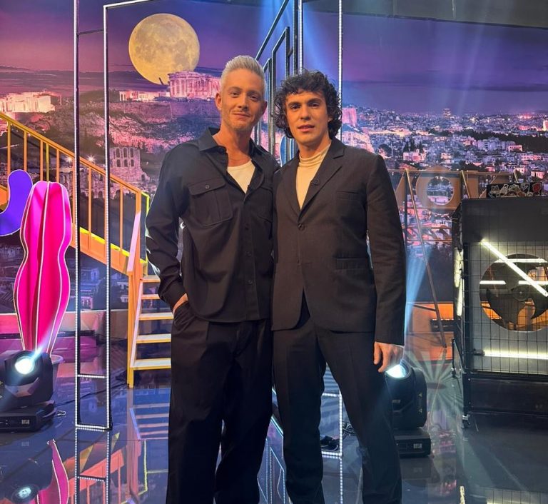 Ο Δημήτρης Καπουράνης στο «Night Out» με τον Θεοχάρη Ιωαννίδη