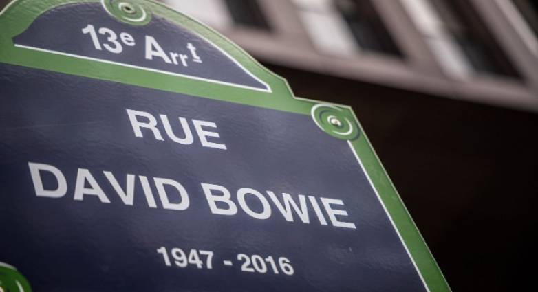 Δρόμος στο Παρίσι πήρε το όνομα του Ντέιβιντ Μπάουι